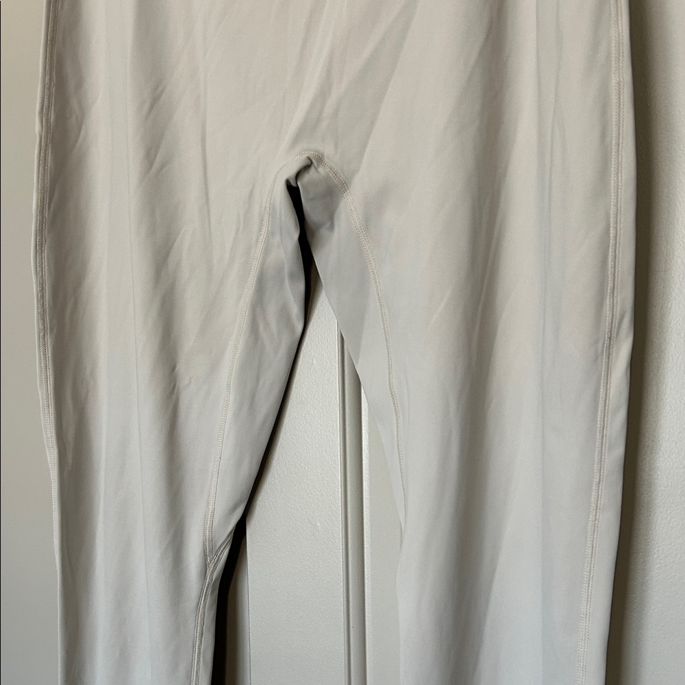 Forever 21 Cream High-Waisted Leggings - Picture 3 of 10